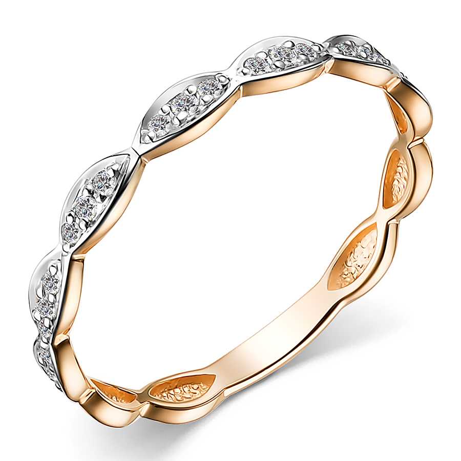 Кольцо, золото, бриллиант, 15687-100